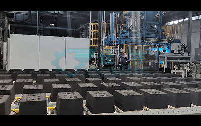 自動化澆鑄生產線 / 機器人上下料